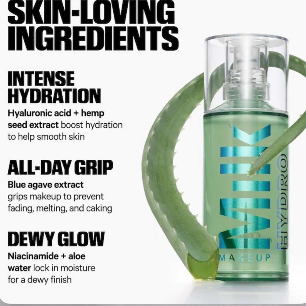 NEW MILK MAKEUP Hydro Grip Hydrating Makeup Primer Hyaluronic Acid + Niacinamide